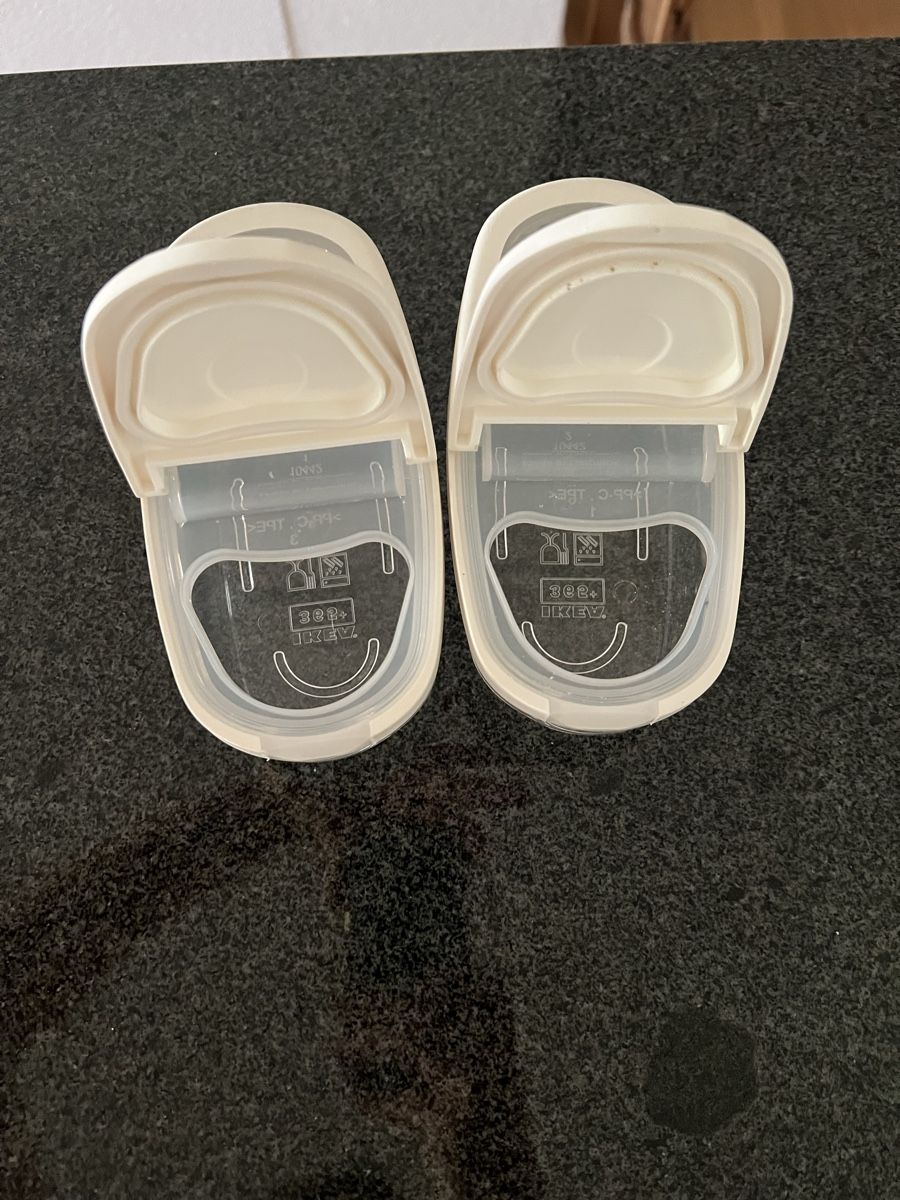 Ikea Contenitori & Simili: Behälter Weiss mit Deckel IKEA – Nuovo (secondo la descrizione) da Egg b. Zürich venduto da ZeroWaste 2