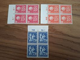 Dienstmarken: 4er Blocks: BIT