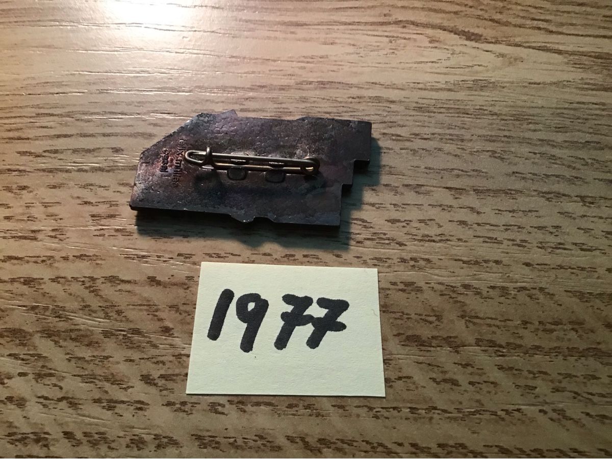 Basler Placchette & Badge: Baslerfasnachtsplaketten 1977 – Usato da Arlesheim venduto da printz01 1