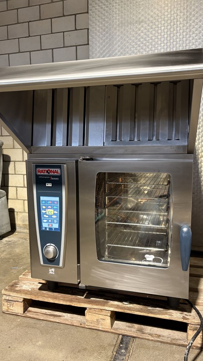 Rational Forni: Kombi-Dampfgarer RATIONAL 6-1/1 – Usato da Wohlen AG venduto da Moh80