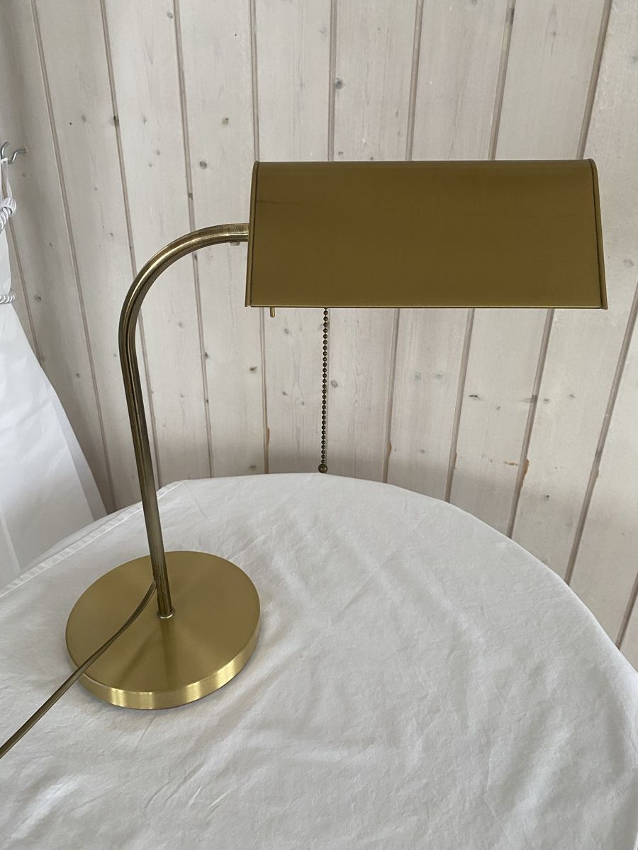 Lampade: Lampe aus Messing, Art Deco Stil – Usato da wichtrach venduto da elvena