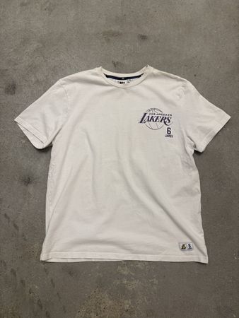 T-shirt NBA Los Angeles Lakers LeBron James 2XL blanc