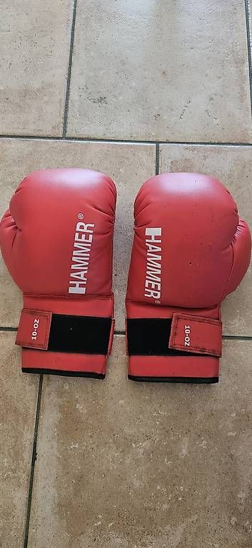 Gants & mitaines : Gants de boxe – D'occasion à Daillens par Virginie1306 1