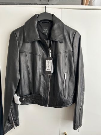 Armani Lederjacke (echtleder)
