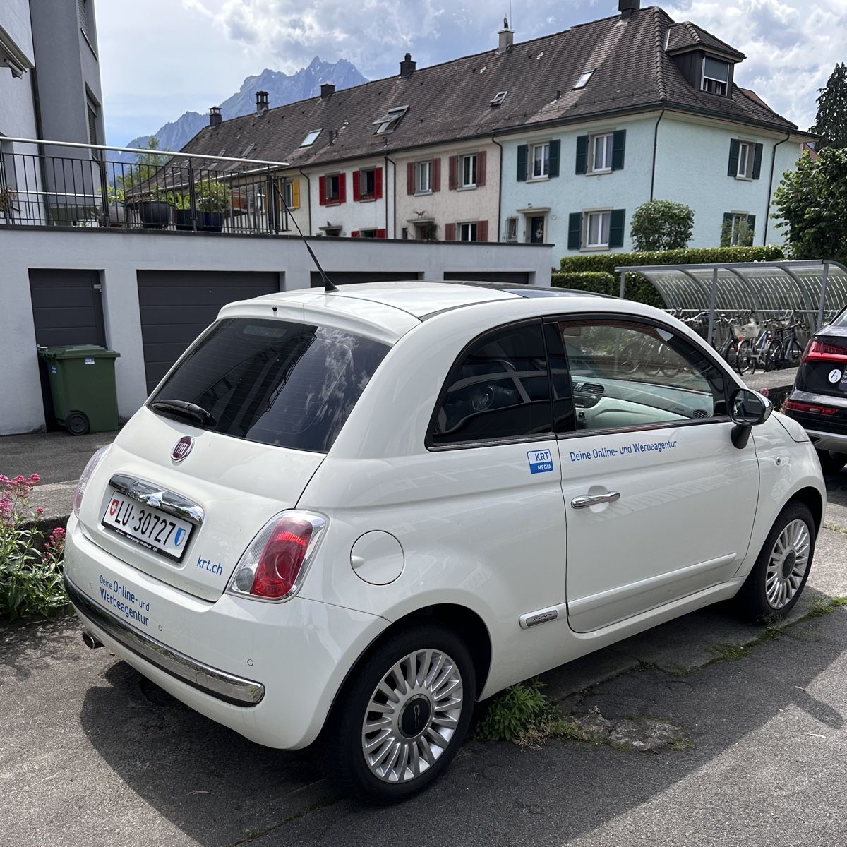 Fiat Automobili: Fiat 500 weiss 1.2 8V – Usato da Luzern venduto da AK64 3