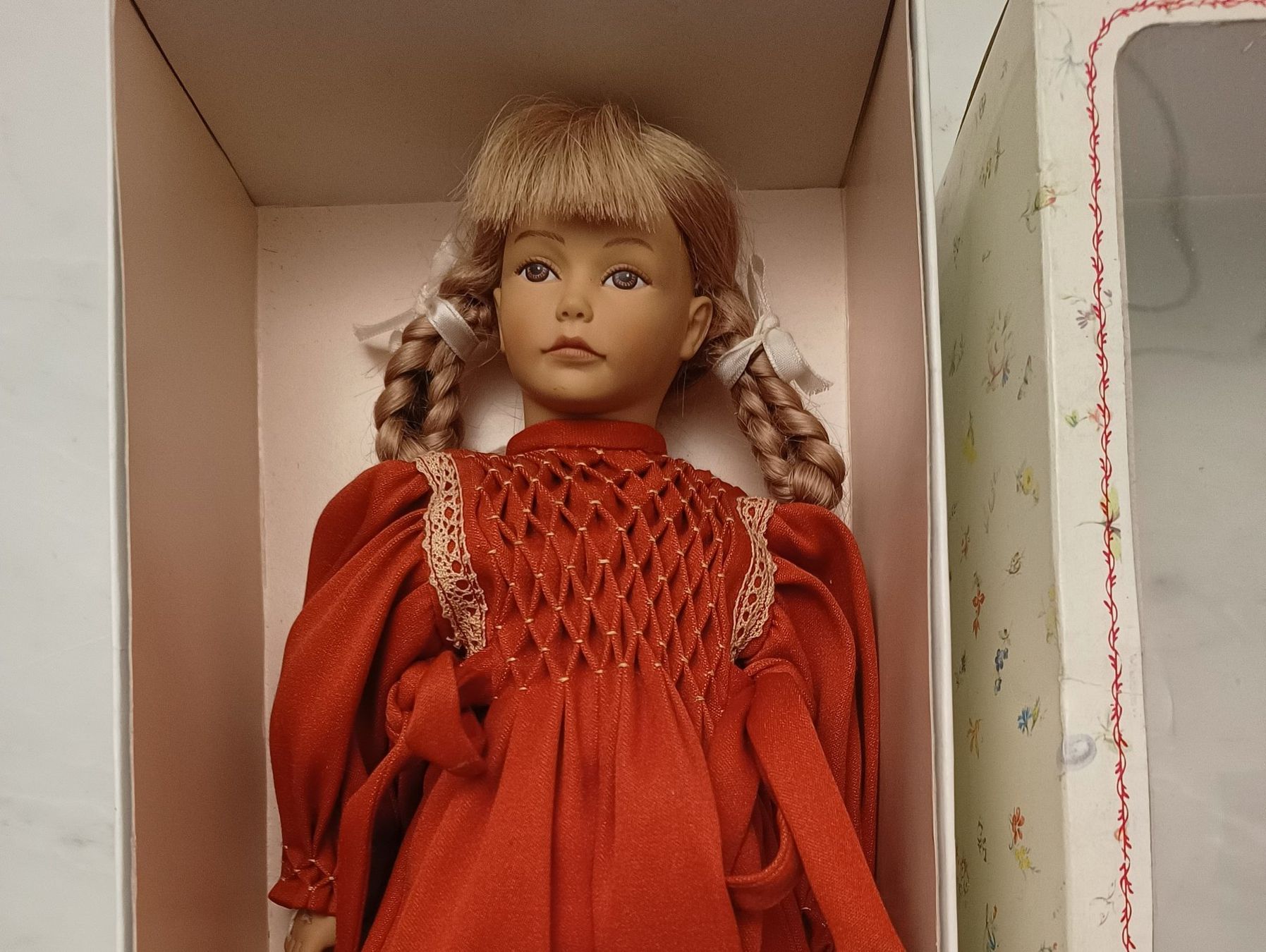 Heidi ott Bambole: Heidi Ott Puppe – Nuovo e nell'imballaggio originale da Zürich venduto da Bsitz 1