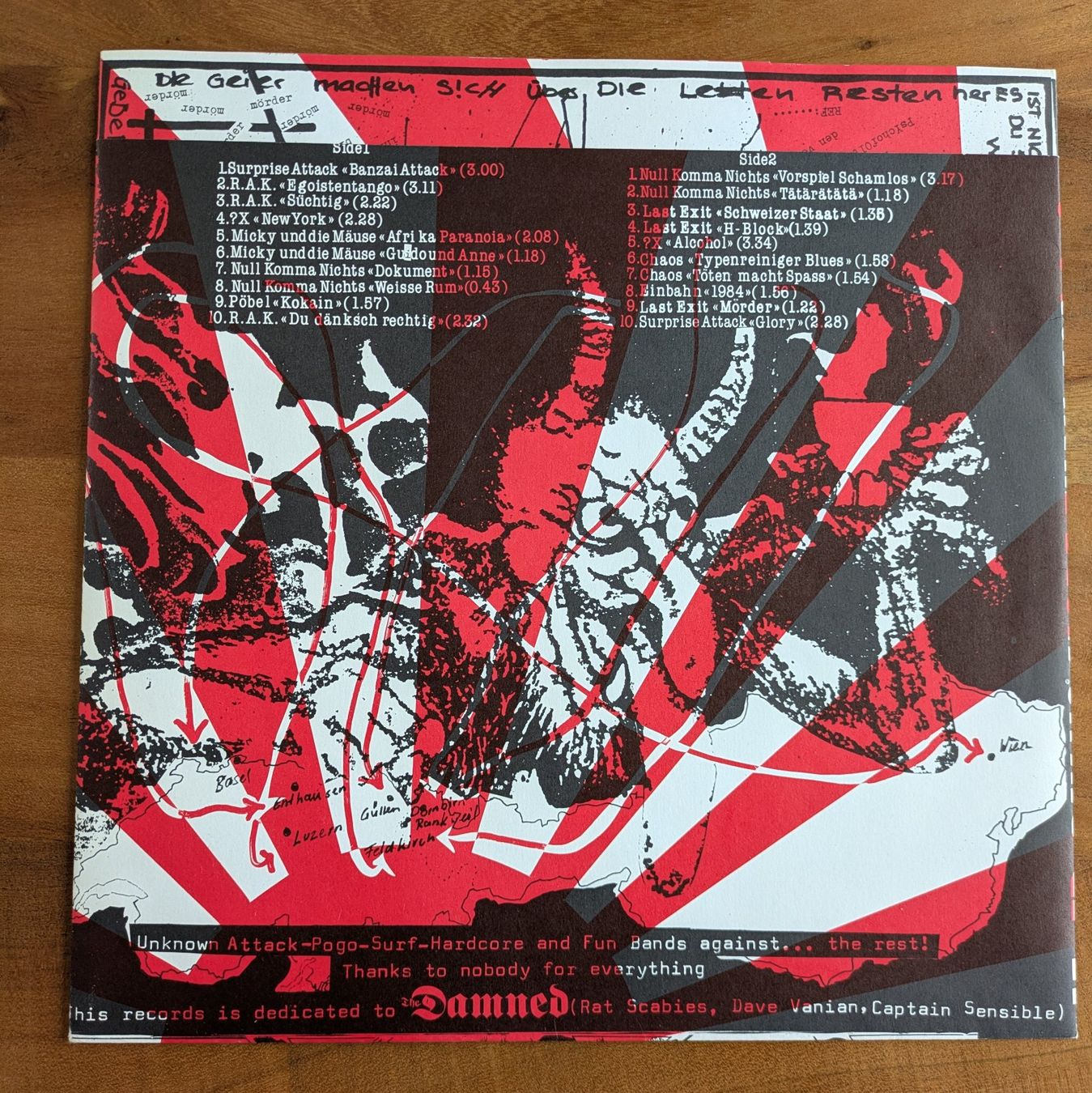 Schallplatten: Teufelskraut - Swiss Punk Sampler LP 1982 – Gebraucht aus Basel von Beretta2 1