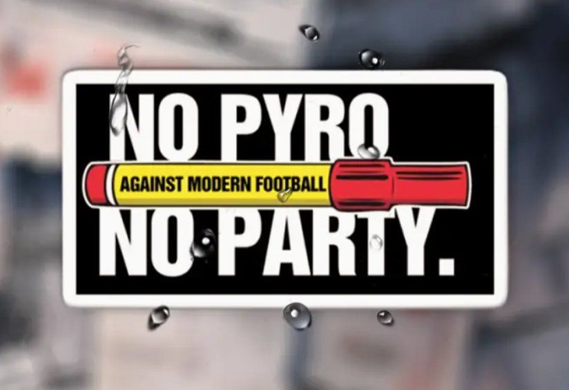 Aufkleber: NO PYRO NO PARTY - Aufkleber / Sticker – Neu und originalverpackt aus Dintikon von Vexi