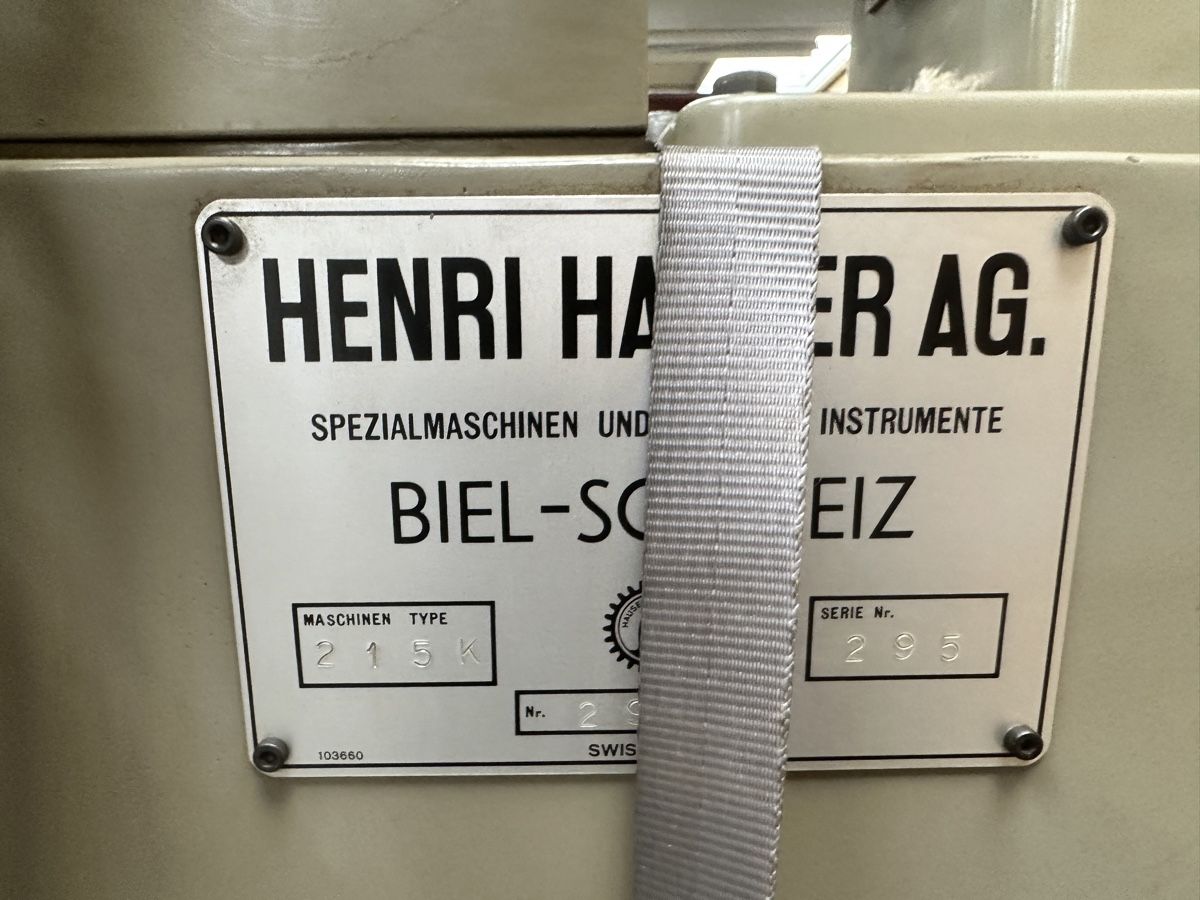 Hauser Tutte le macchine: Profilprojektor Hauser 215K – Usato da Nebikon venduto da schnischna80 1