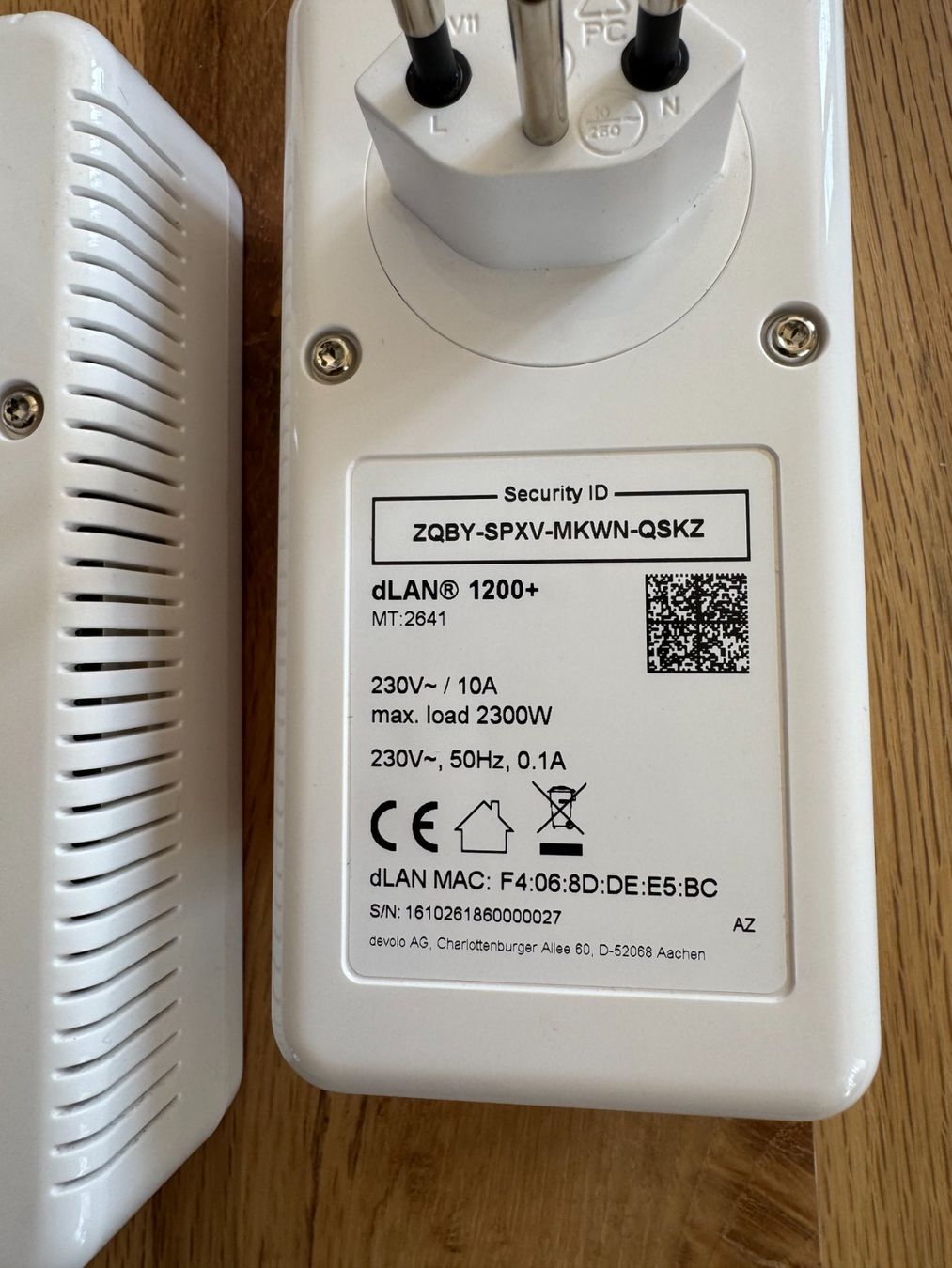 Devolo Laufwerke & Adapter: Devolo dLAN 1200+ Powerline Adapter Set gebraucht – Gebraucht aus Gais von mmu_bl6k 4