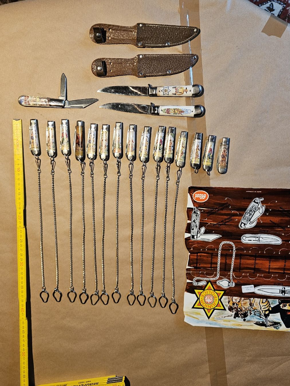 Solingen Coltelli tascabile: 18 ST. TASCHENMESSER MIT PRESENTATIONS KARTON  VON 1960 – Nuovo (secondo la descrizione) da Maschwanden venduto da OliverM05 7