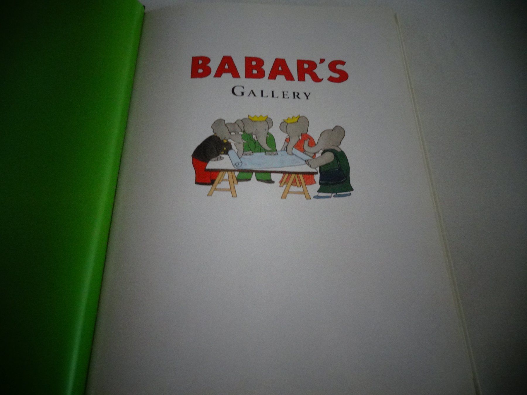 Bücher: Babar`s  Gallery  Brunhoff mit Poster – Gebraucht aus Neerach von jenny062 2