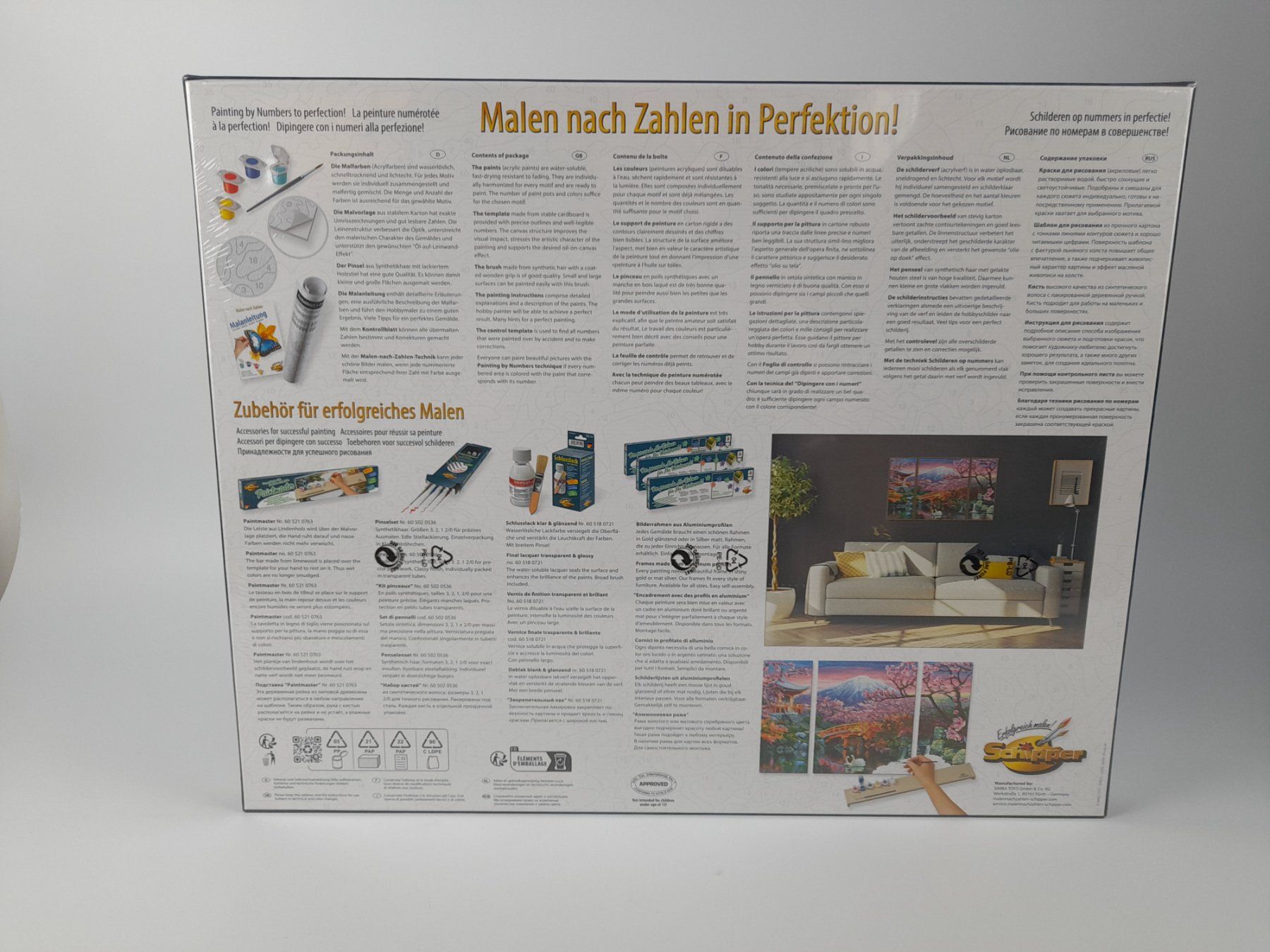 Kit bricolage: SCHIPPER Malen nach Zahlen – Nuovo (secondo la descrizione) da Liebefeld venduto da Restwert_Liebefeld 2