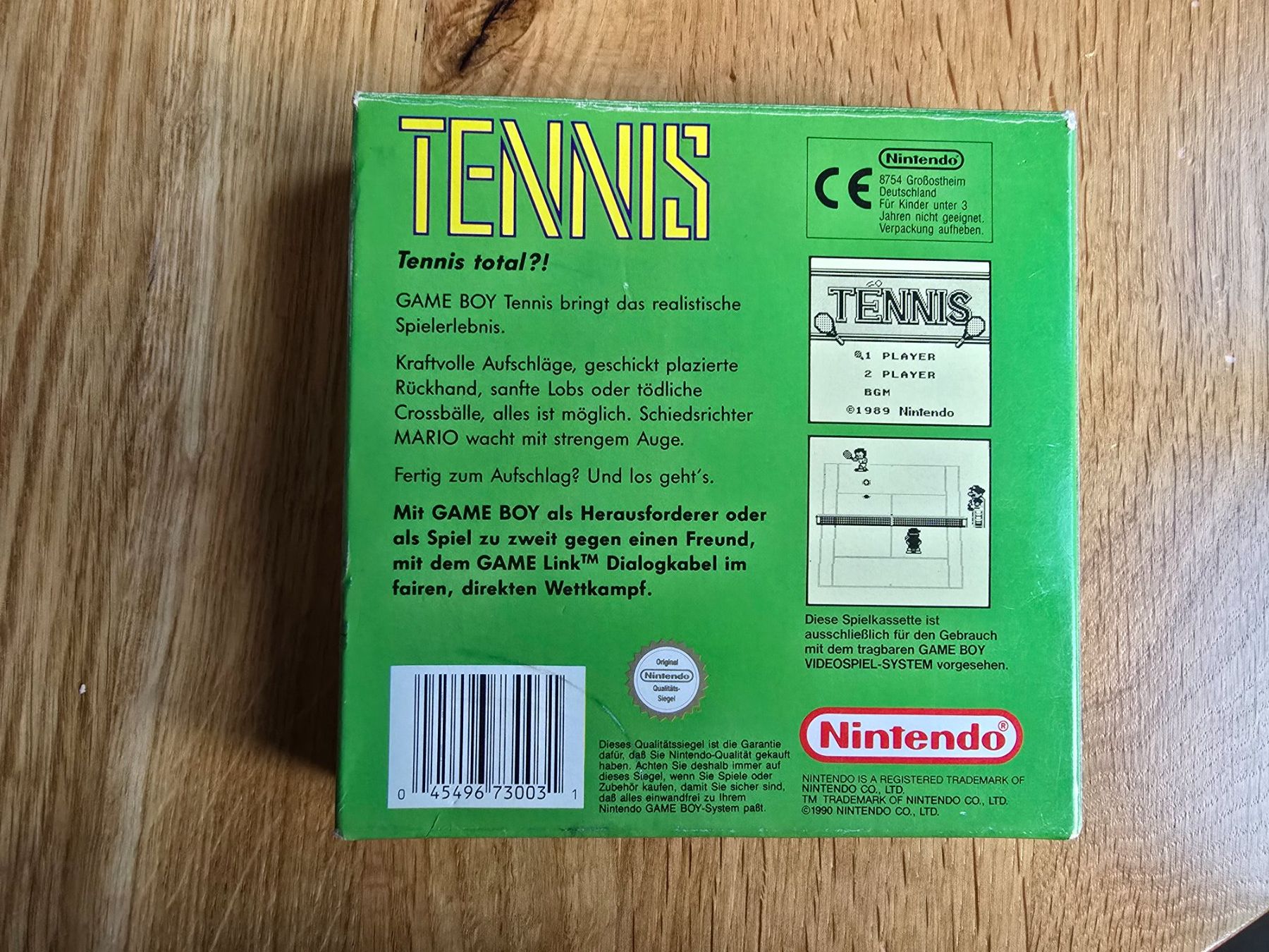 Nintendo Spiele: Nintendo Gameboy/Tennis/OVP – Gebraucht aus Sursee von Elian91 3