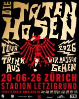 2x Die Toten Hosen - 2xStehplatz Letzigrund