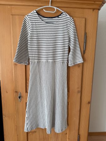 Marc O’Polo Kleid weiss/schwarz gestreifte Gr. 40
