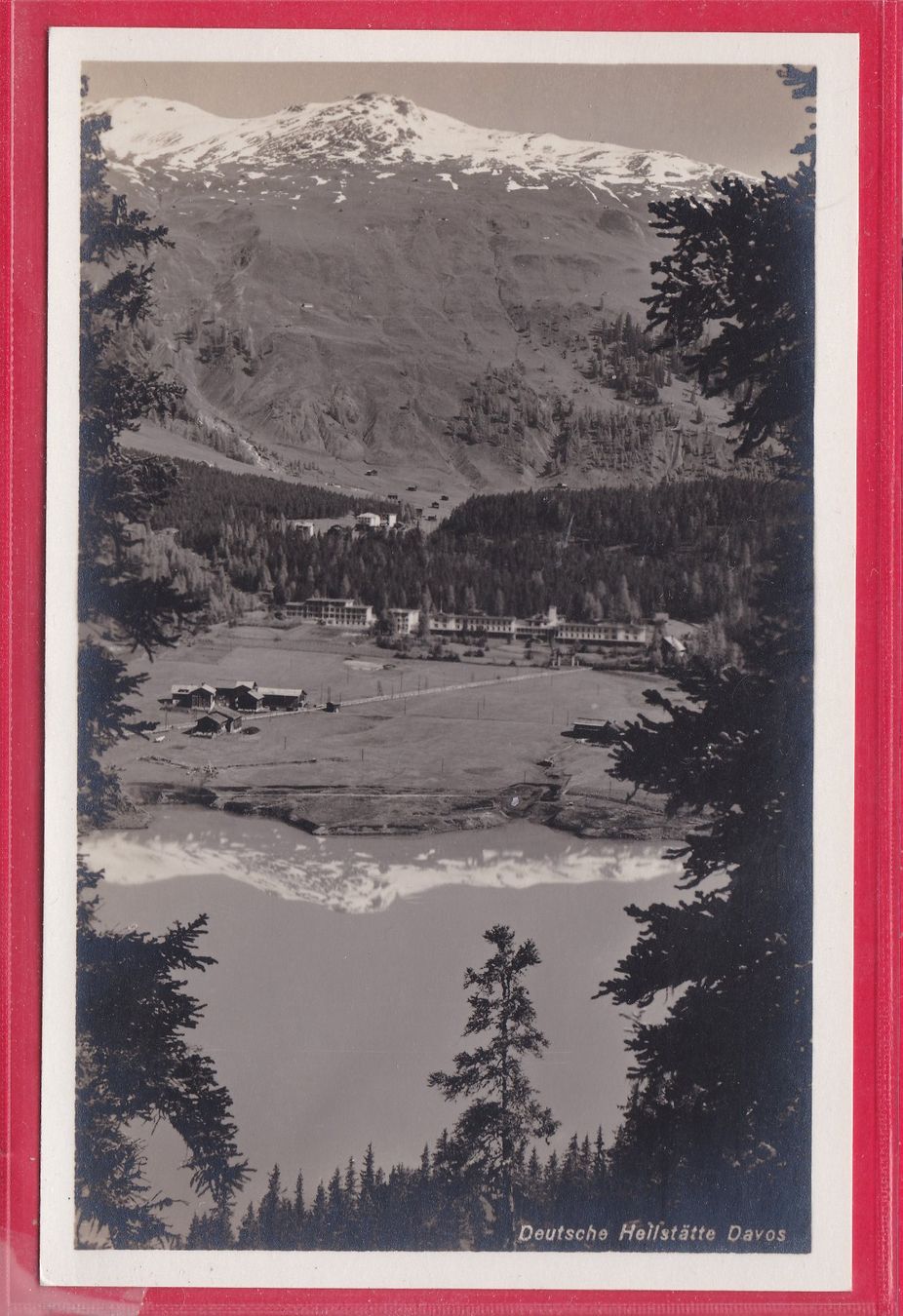Cartoline postali: DEUTSCHE HEILSTÄTTE DAVOS – Usato da Oberrieden venduto da Gebirgsstelze