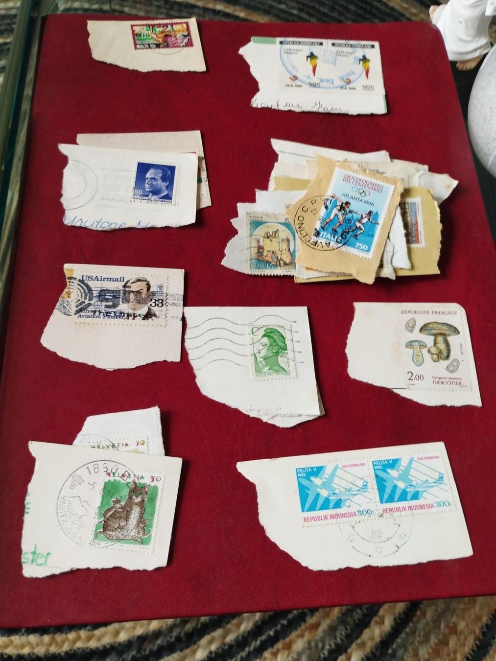 Alle Briefmarken: Briefmarken Sammlung Album  – Gebraucht aus Rümlang von votayouf 4