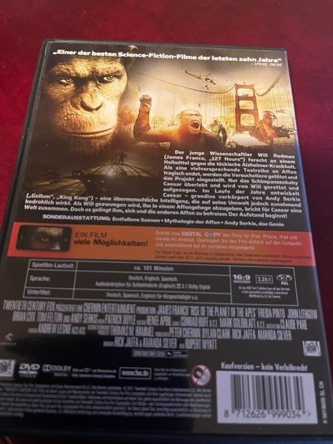 Tutti i DVDs: 2 Stück DVD Planet der Affen – Usato da Nottwil venduto da Frontal 3