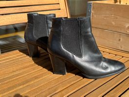 Stiefeletten Varese Leder schwarz
