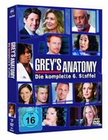 Grey's Anatomy - Staffel 6 [6 DVDs]