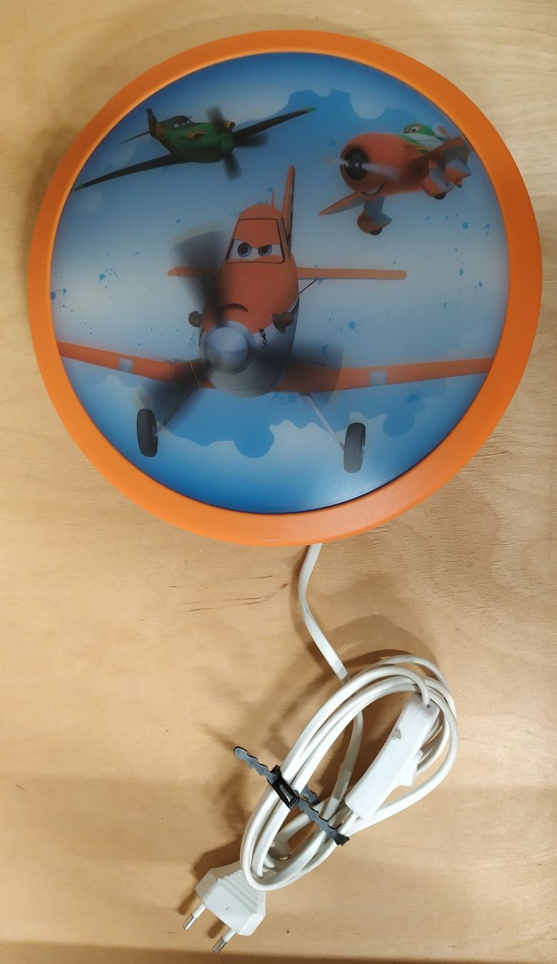 Philips Lampade: Planes LED-Lampe mit Stecker und Schalter – Usato da Salgesch venduto da mdue-mdue
