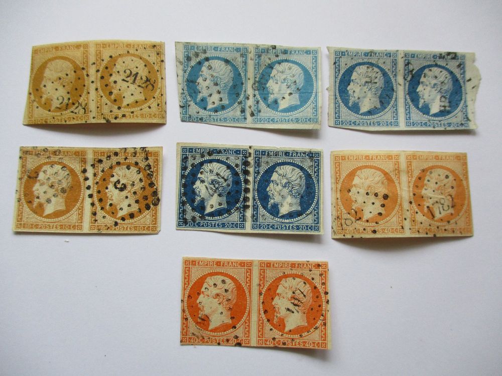 France Lot timbres Napoléon III, années 18521860 Kaufen auf Ricardo