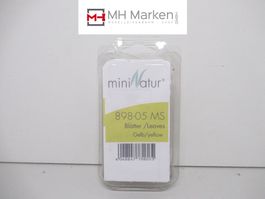 miniNatur 898-05 MS Blätter Gelb Ausgestaltung Anlage Bau