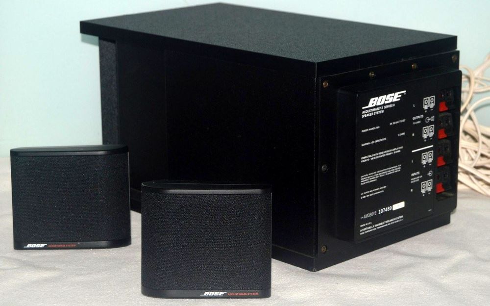 Bose acoustimass store 3 serie 2