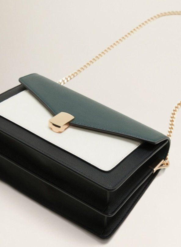 Mango Borse da donna: MANGO neue Tasche mit Kette Umhängetasche – Nuovo e nell'imballaggio originale da Rotkreuz venduto da beltraum 1