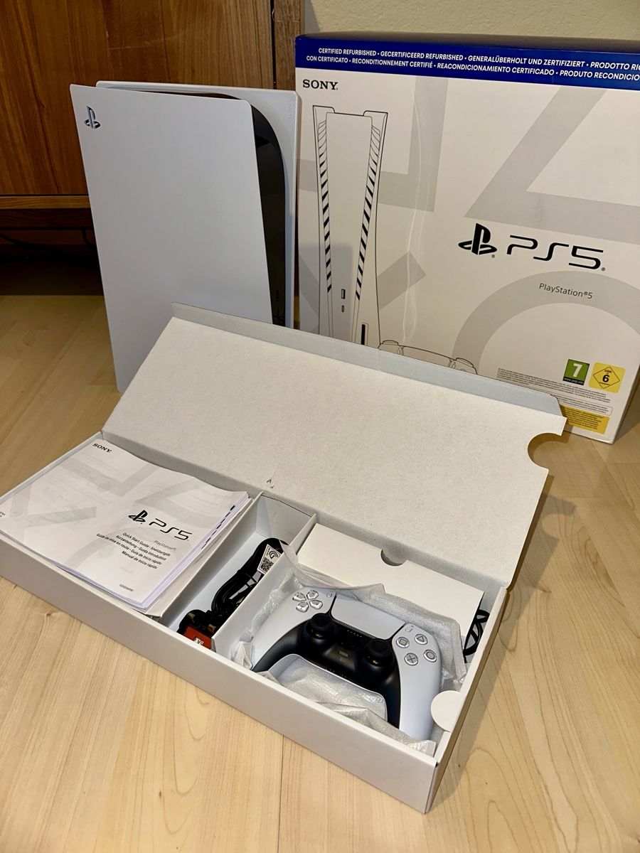 Sony Konsolen: Sony PlayStation 5 disc edition 825 GB (DE, IT, FR) – Gebraucht aus Laupersdorf von Yuki__ 1