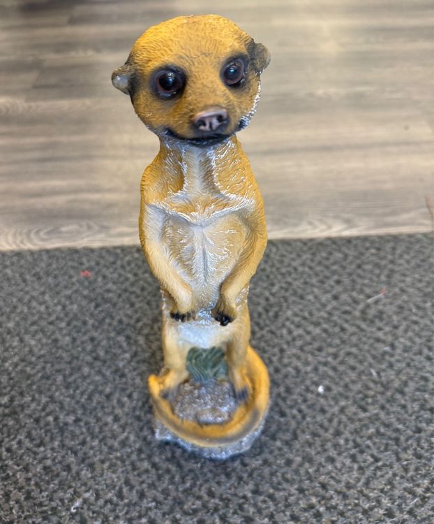 Süsse Erdmännchen Figur Garten Deko Statue Kaufen auf Ricardo