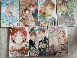 Manga -  Comme les autres 1 à 7 -  série terminée