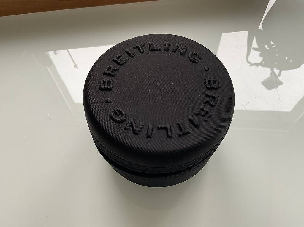 Montres: Breitling étui de voyage rond – D'occasion à Bremblens par audit