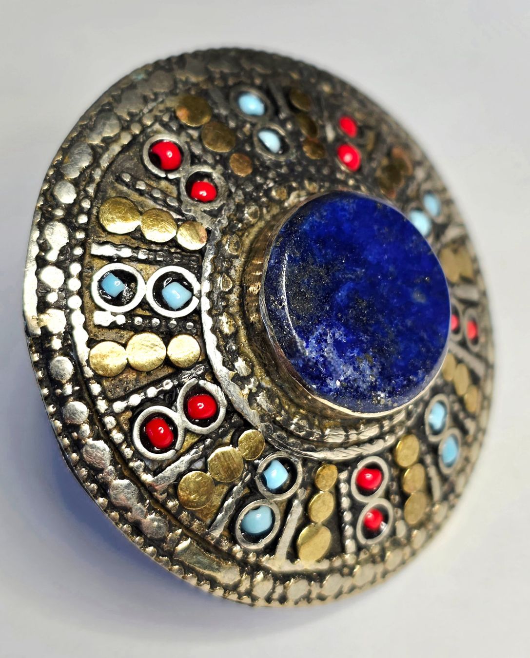 Bagues: Grosser Fingerring mit Lapis – Neuf (Voir description) à Zürich par Benedikt21 6