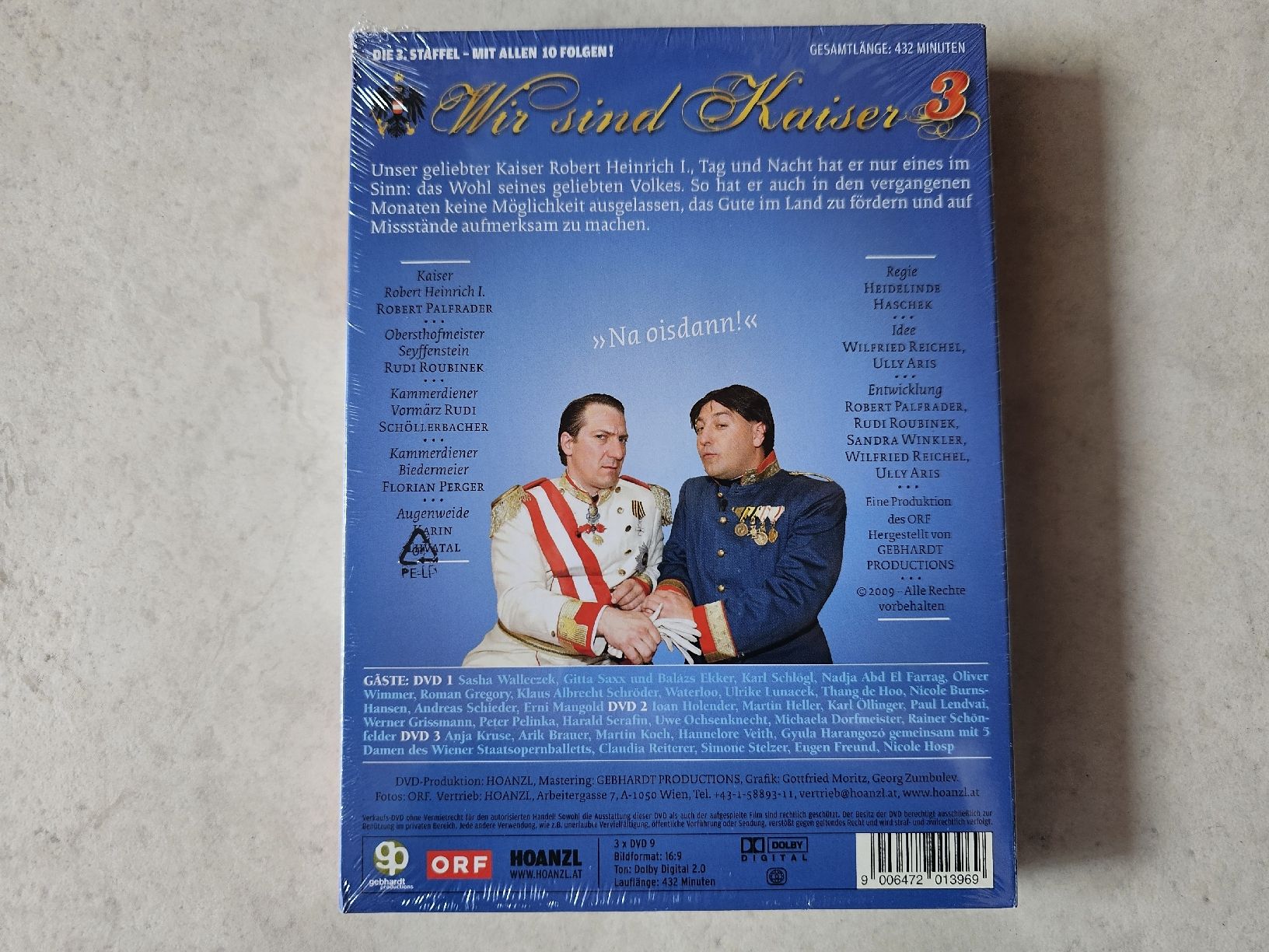 Tutti i DVDs: Wir sind Kaiser  -  Staffel 3 / Fabrikneu – Nuovo e nell'imballaggio originale da Schneisingen venduto da backstore24 1