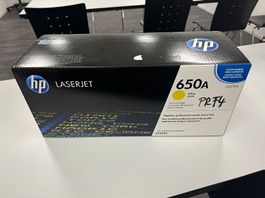 HP Toner Nr. 650A (CE272A) Yellow / Gelb Laserdrucker