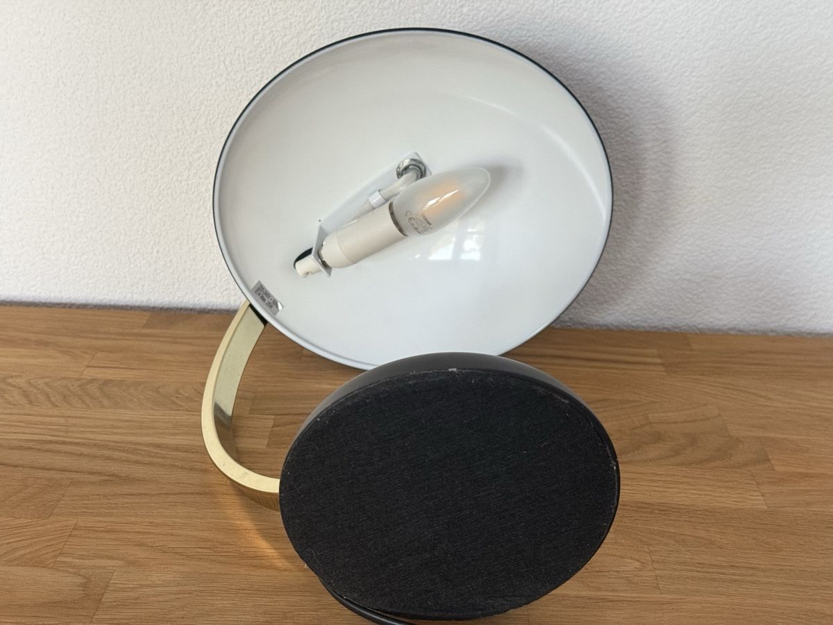 Lampen: Retro Design Tischlampe Schwarz Gold E14 – Gebraucht aus Fehraltorf von Lenal01 6