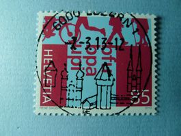 2013 BFU Sondermarke ET Vollstempel 1460 Ortsstempel Luzern