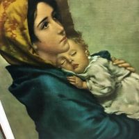 Bild Madona auf Leinwand