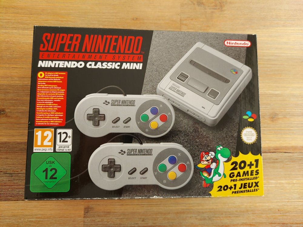 Super Nintendo Mini Classic ungeöffnet (Neu und originalverpackt) in ...
