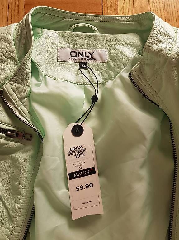 Vestes: neue Kunstlederjacke von Only – D'occasion à St. Gallen par loveric 2