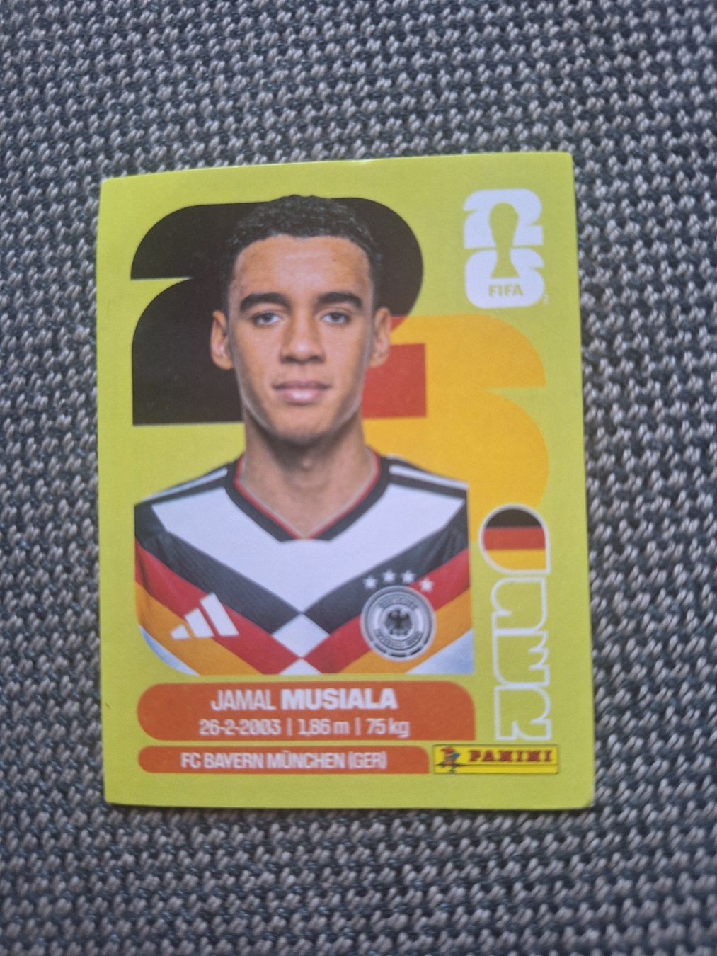 Panini Carte collezionabili: Jamal Musiala GER 15 – Nuovo (secondo la descrizione) da Allschwil venduto da Fabiolaa