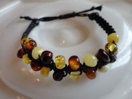Armband - Bernstein Ambre/Ambra echt