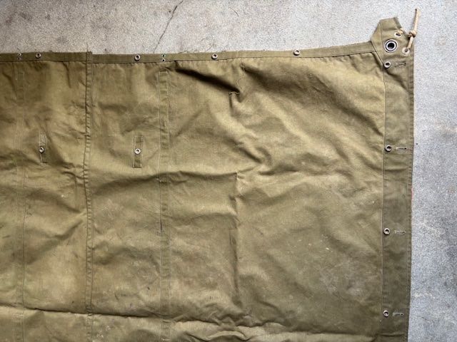 Sonstiges zu Militär: Schweizer Armee Zelt/Tarnblache – Gebraucht aus Seon von retep012 4