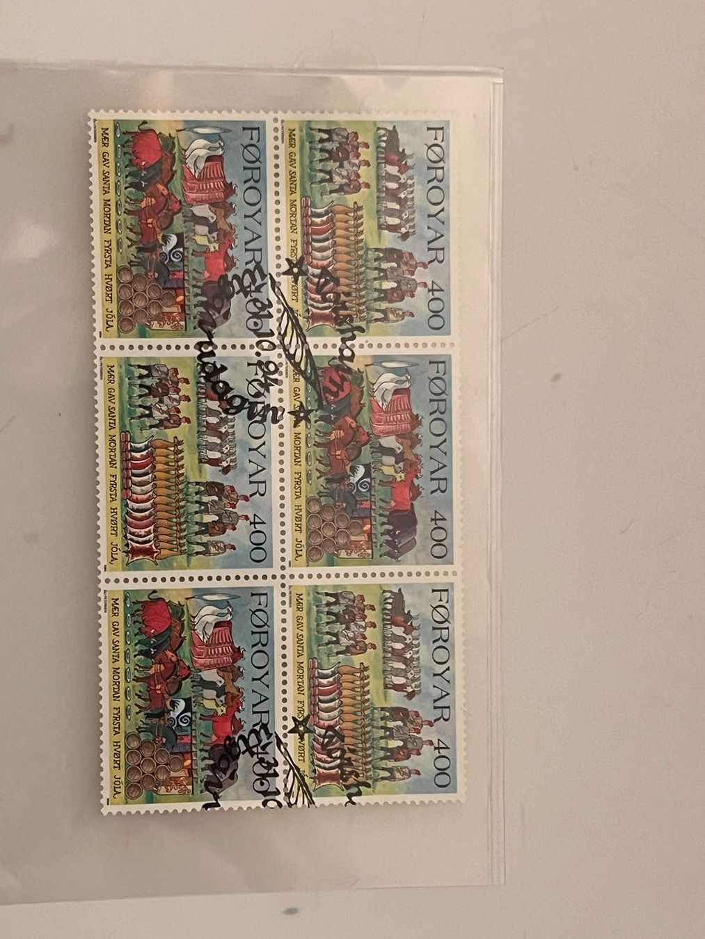 Alle Briefmarken: Briefemarke Foroyar – Gebraucht aus Riva san vitale von abd_p86k