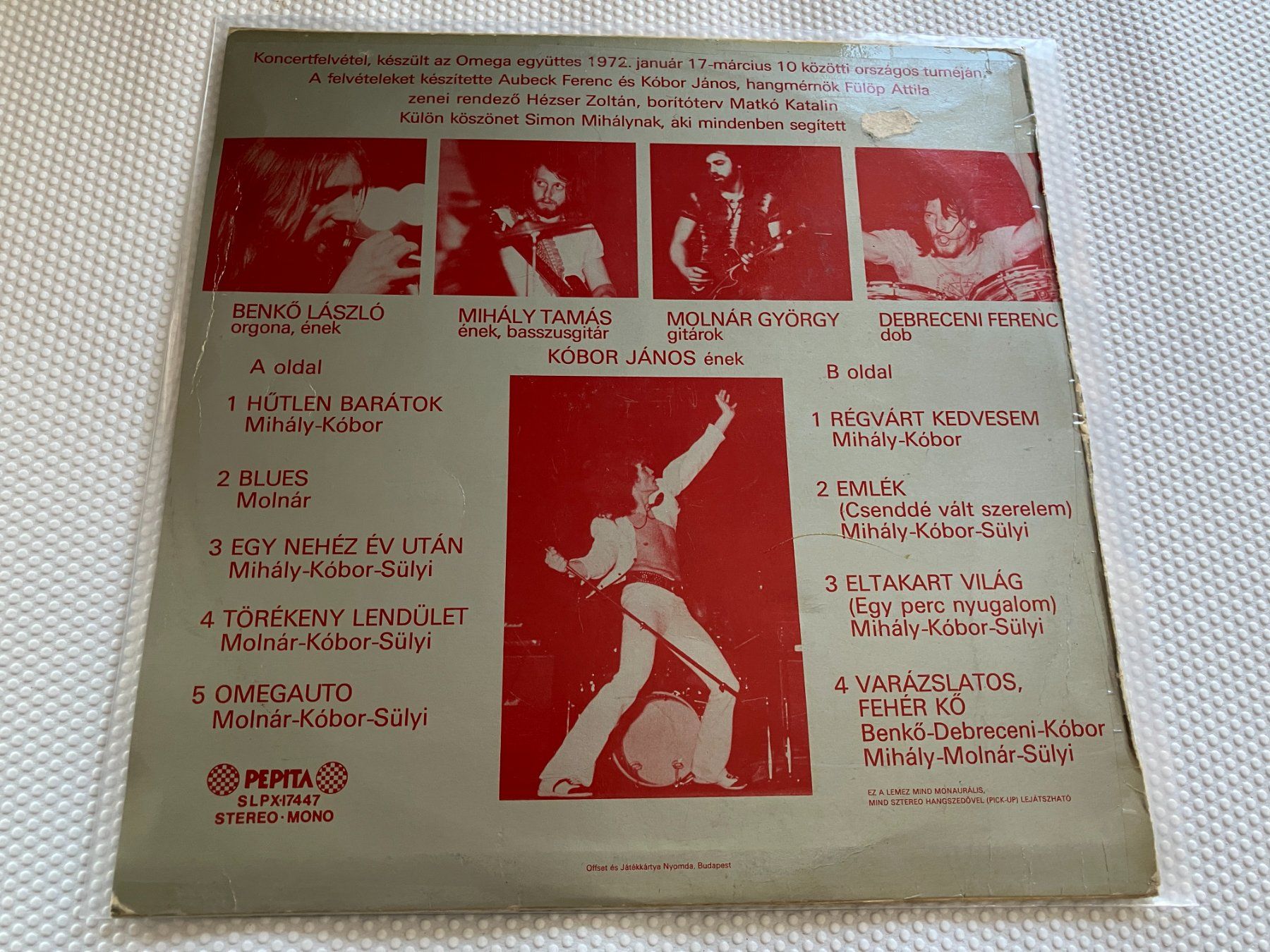 Dischi in vinile: Omega – Usato da Aarwangen venduto da Jukebox3 2