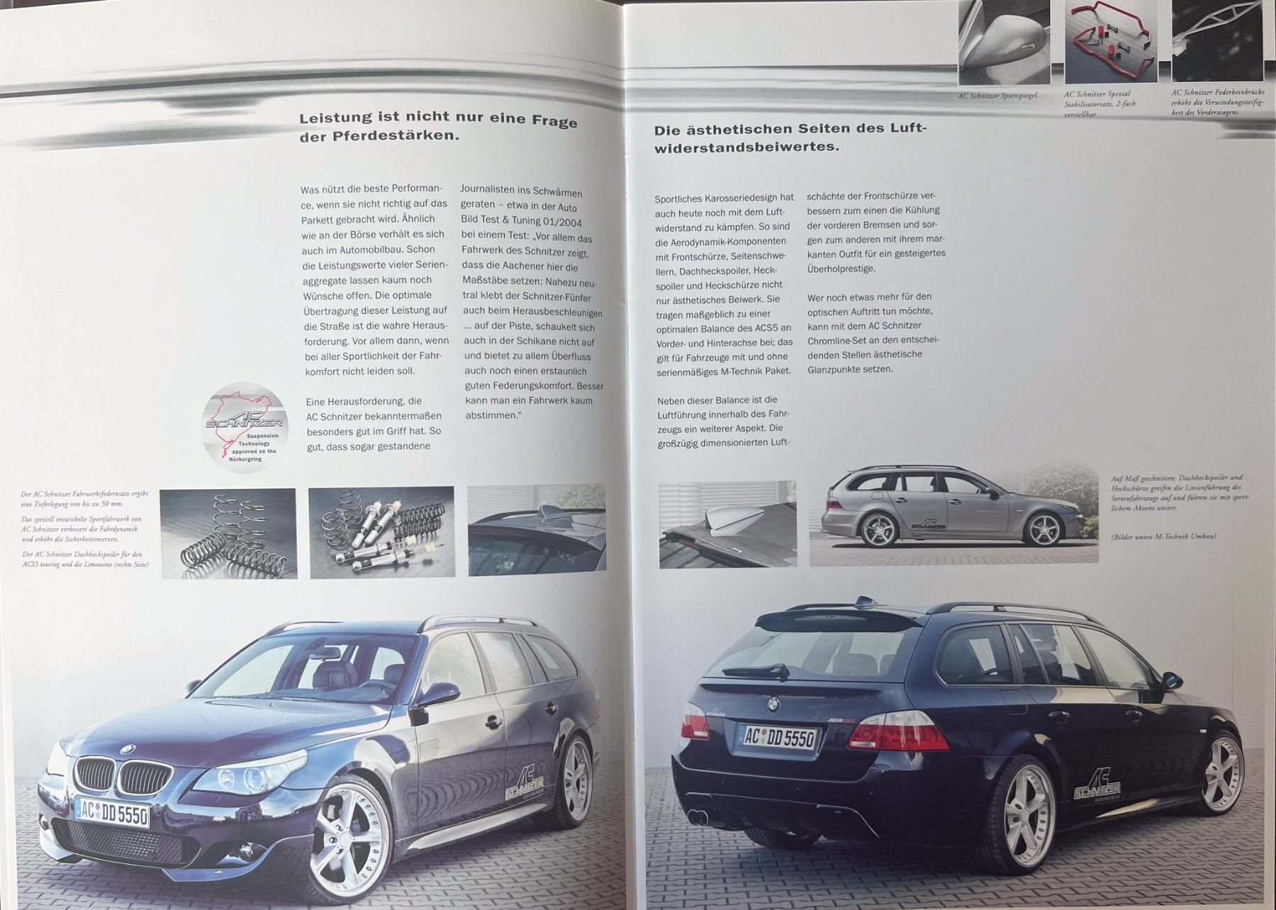BMW Dokumente: PROSPEKT | BMW - AC SCHNITZER ACS5 / M5 - E63/E61 | AB 2005 – Gebraucht aus Unterägeri von Isha04 3