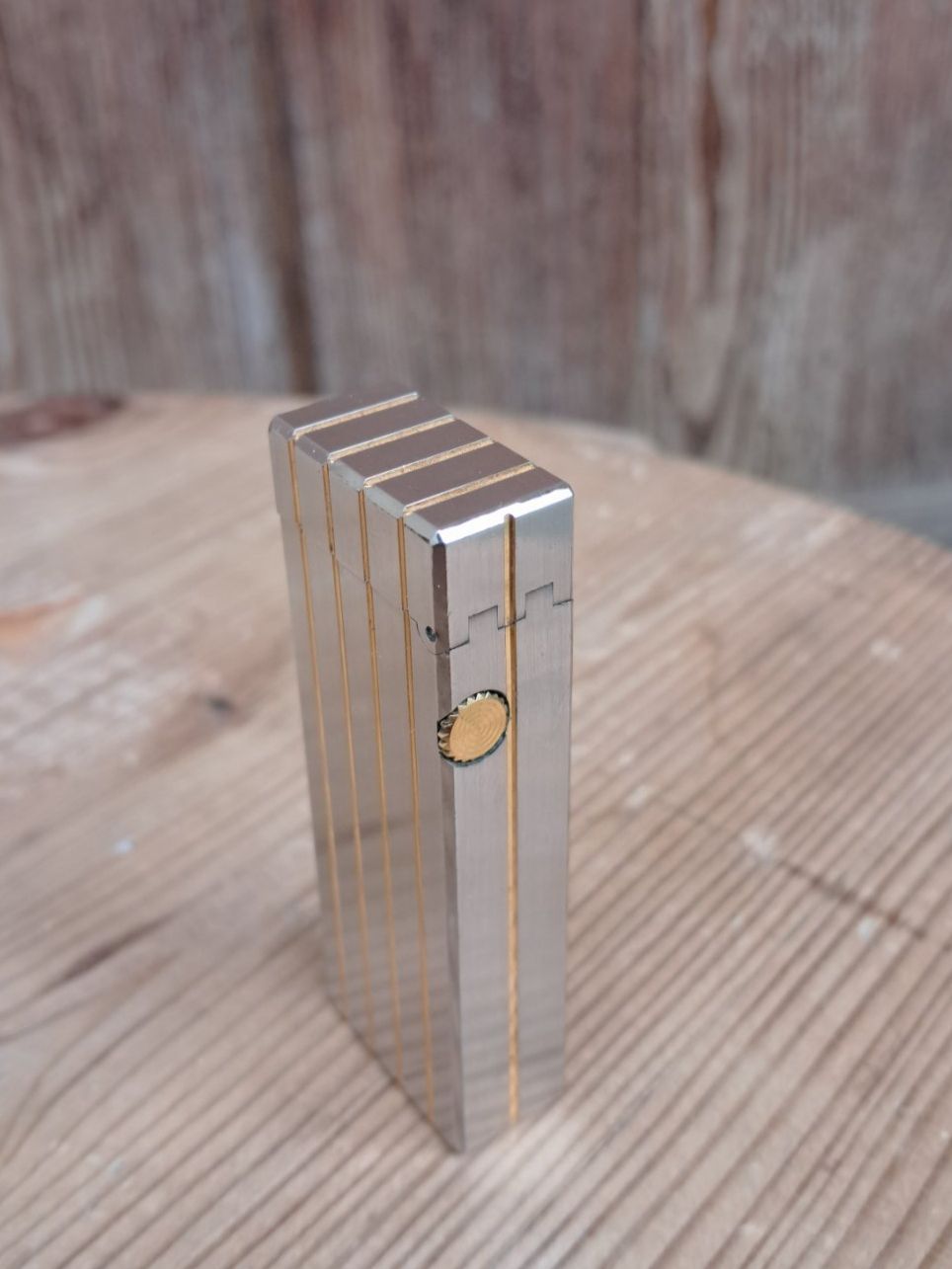 Dunhill Feuerzeuge: Dunhill Rollagas 1986 Lignes en or – Gebraucht aus Bern von Phandora 3