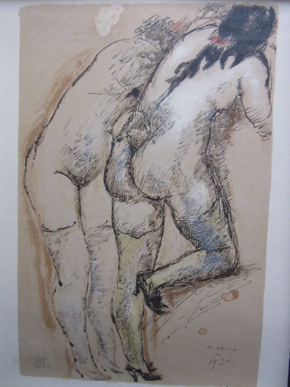 Poster & Bilder: MARINO MARINI MIT NEUWERTIGEM RAHMEN – Gebraucht aus Gersau von grafik-kunst